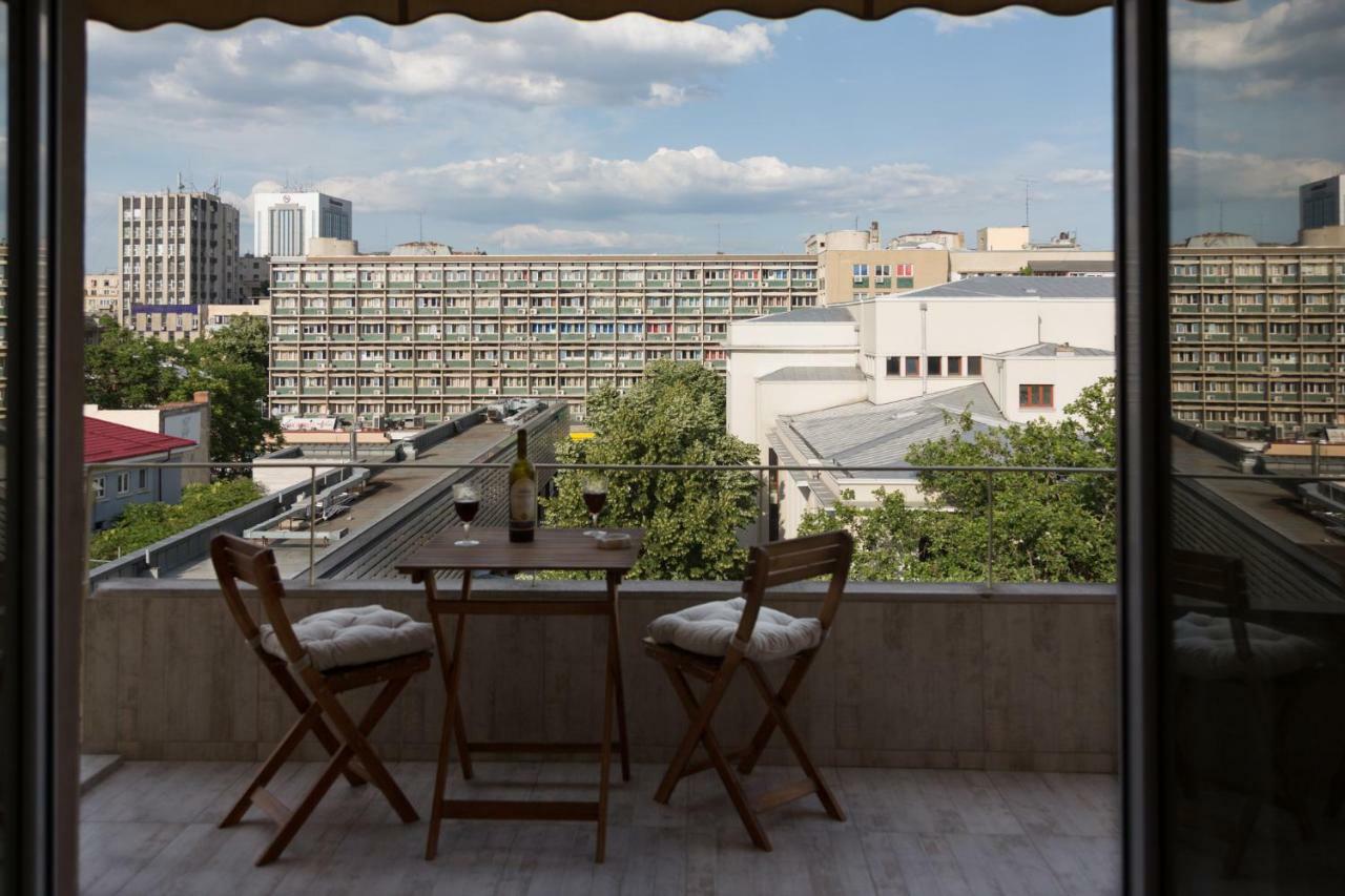 Central Luxury Flat With Terrace - Adela Accommodation - Ideal For Long Stays Bucureşti Eksteriør bilde