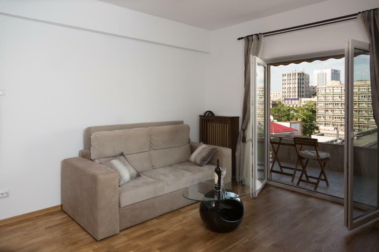 Central Luxury Flat With Terrace - Adela Accommodation - Ideal For Long Stays Bucureşti Eksteriør bilde
